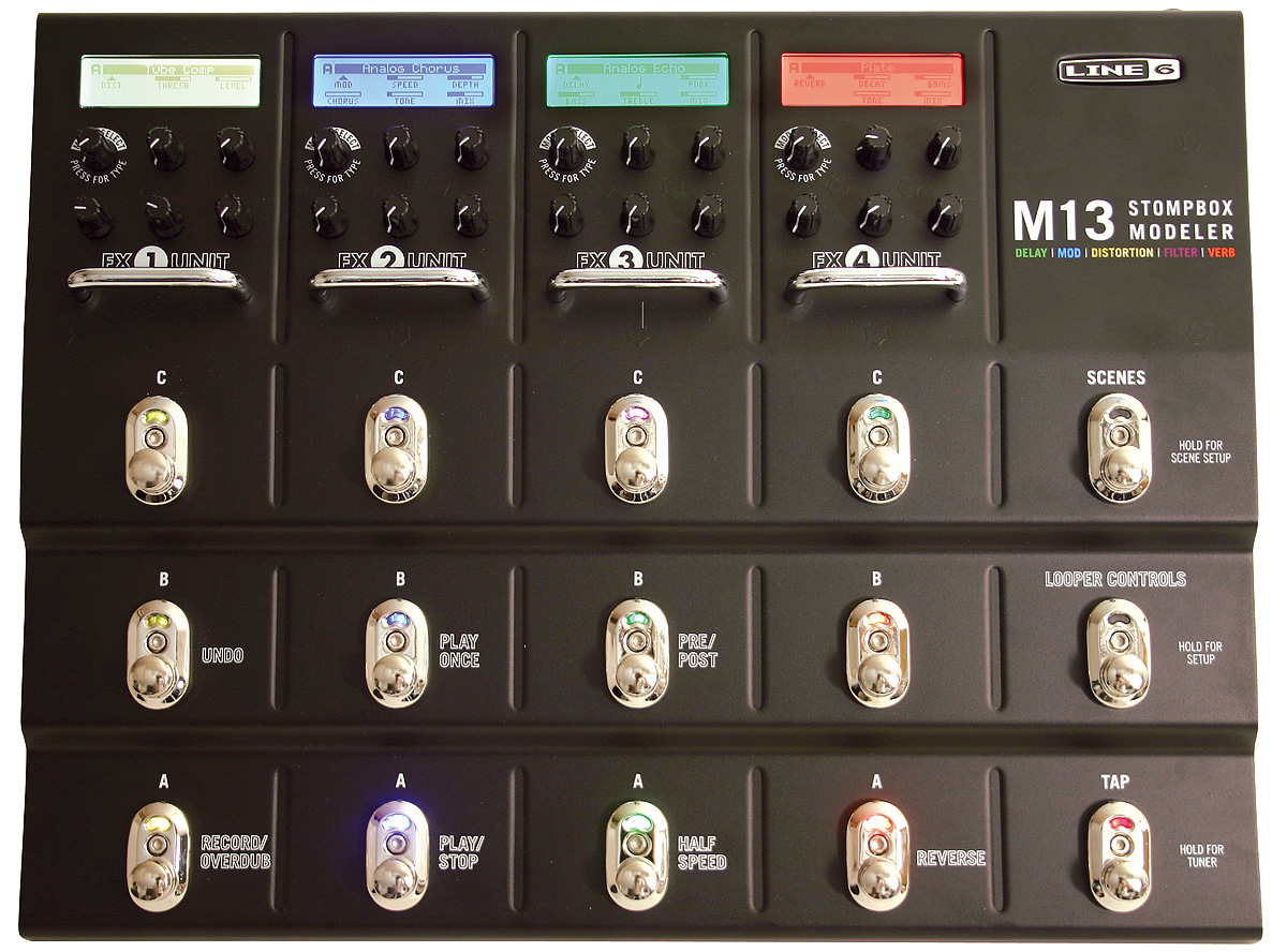 Line 6 M13, Super test audio et video pour une \"machine\" qui le vaut bien!